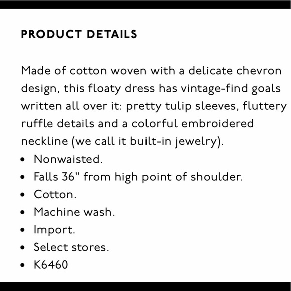 New MADEWELL Embroidered Cassia Dress Black Swimsuit Cover Ruffle Black Pink - Picture 12 of 16